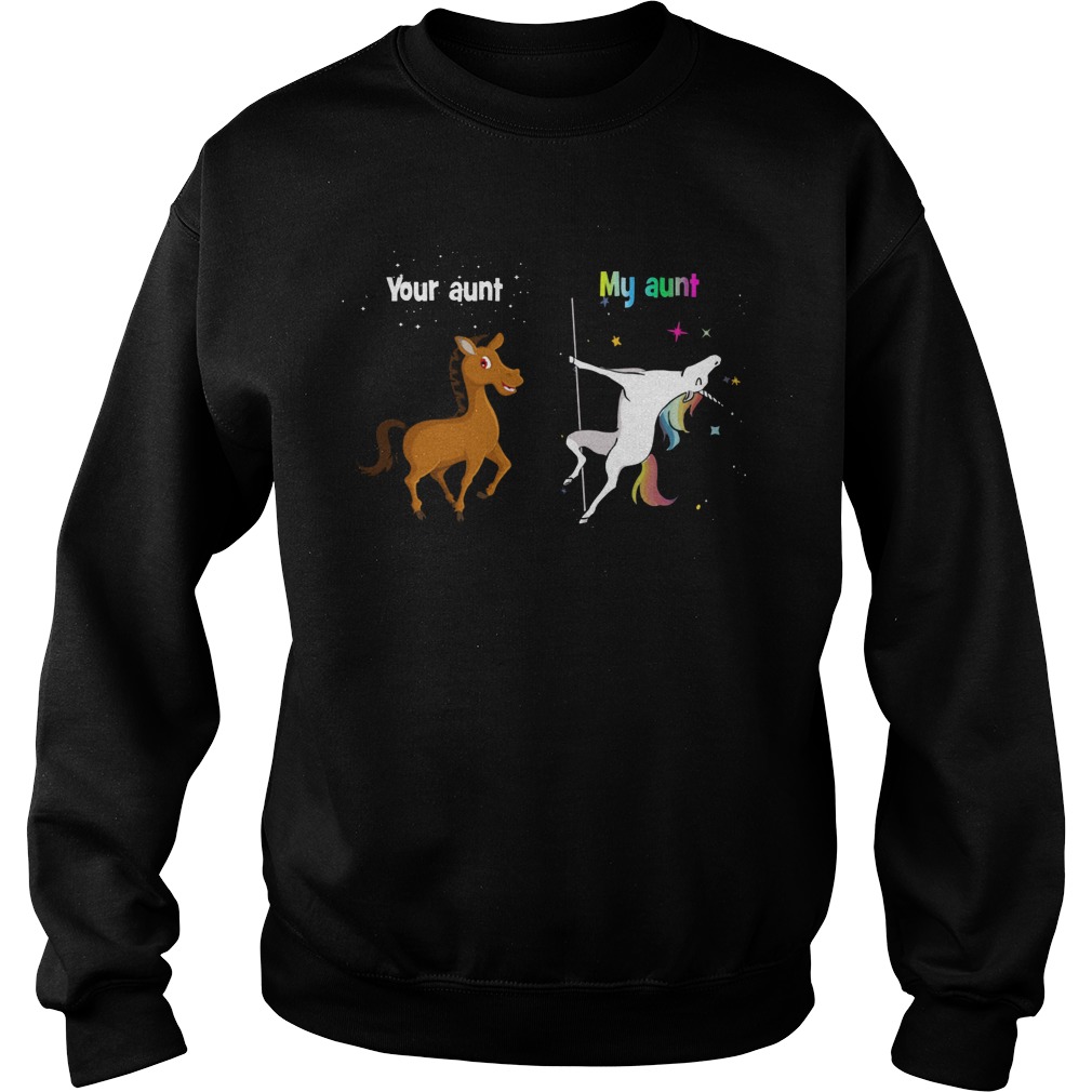 Aunt Horse Aunt Unicorn Sweat Shirt