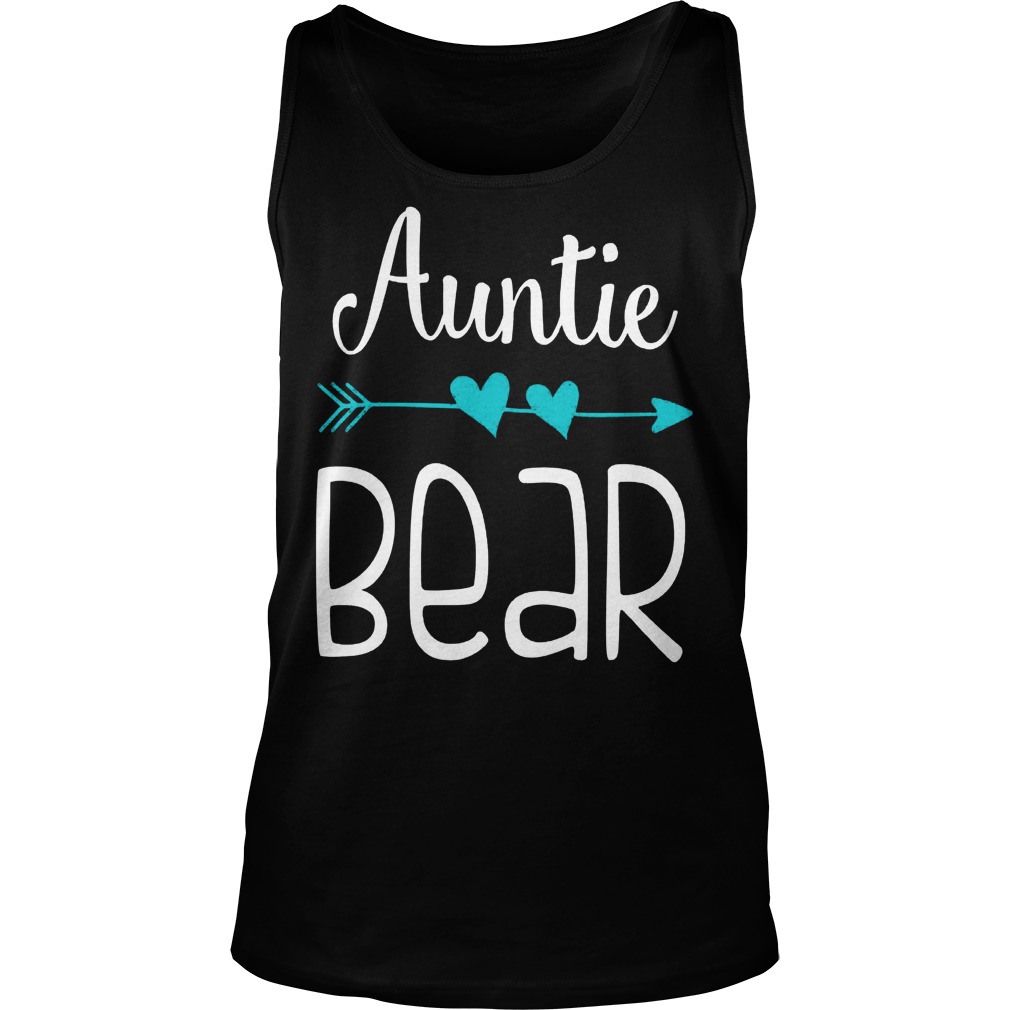 Auntie Bear Shirt Tank Top