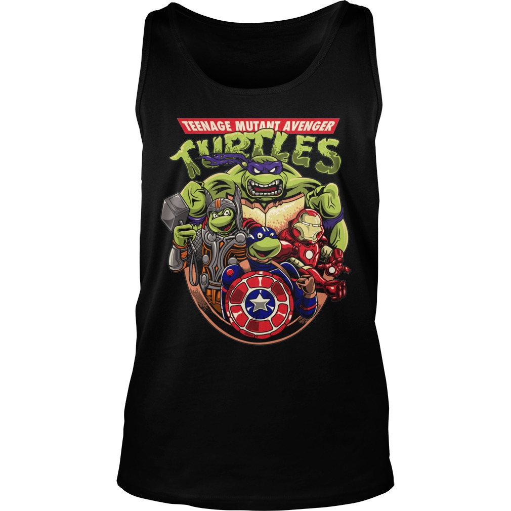 Avenger Turtles Teenage Mutant Avenger Tank Top