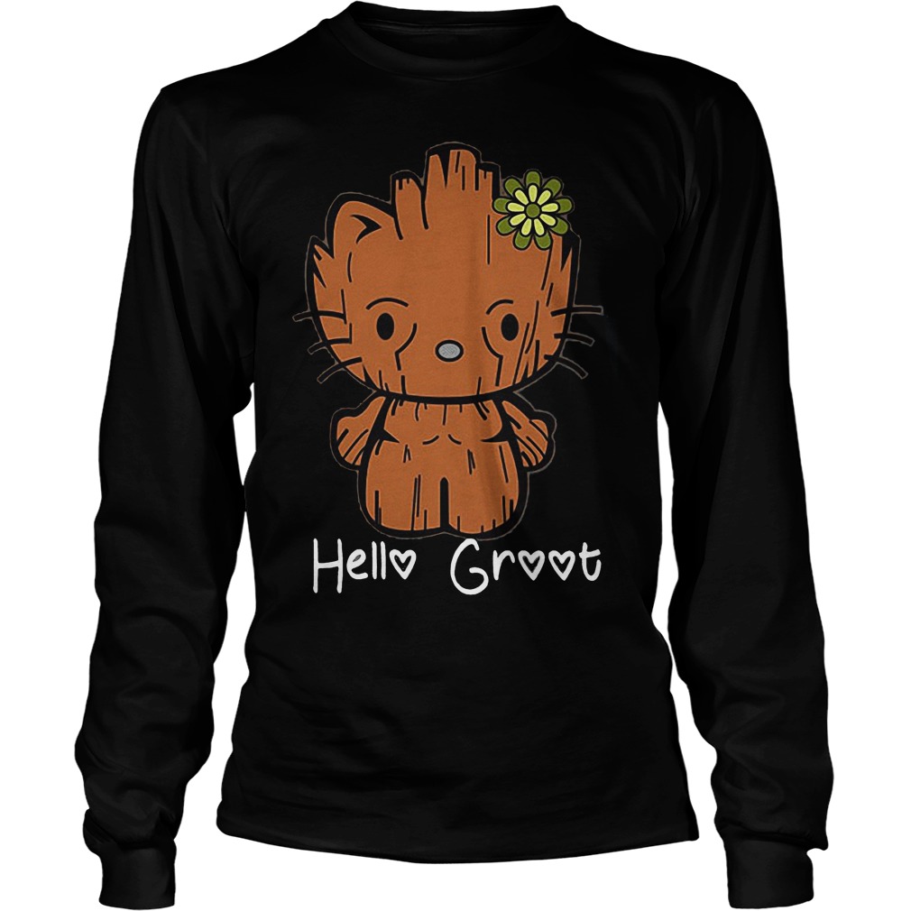 Baby Groot Hello Groot Longsleeve Tee