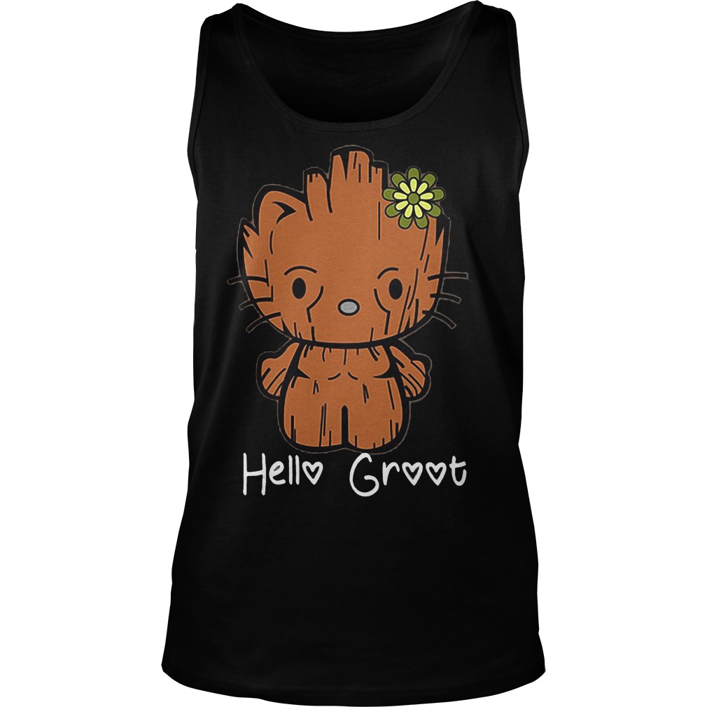 Baby Groot Hello Groot Tank Top
