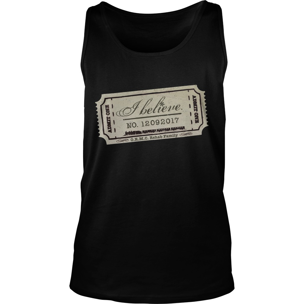 Believe Special Event Unisex Tank Top