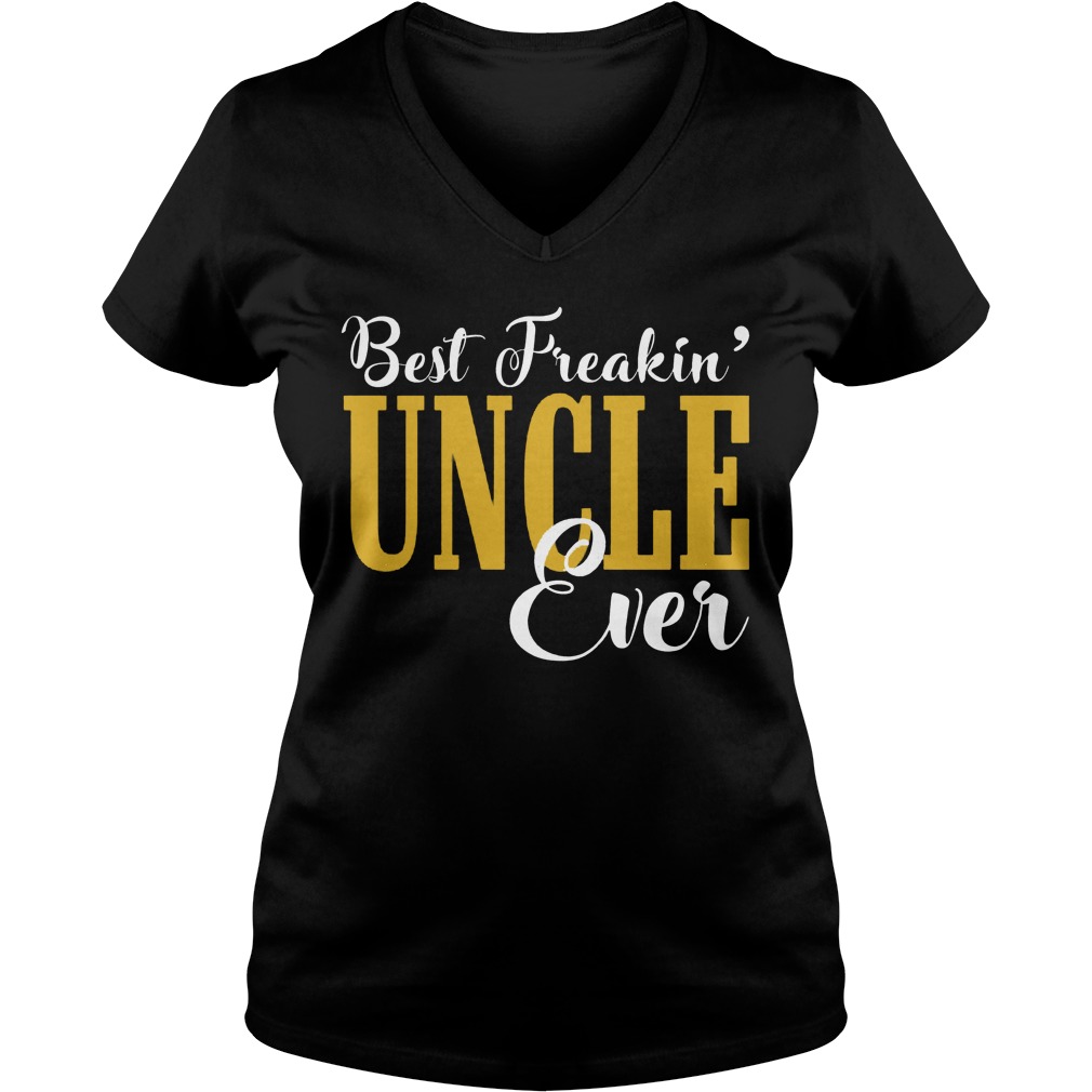 Best Freakin Uncle Ever V Neck