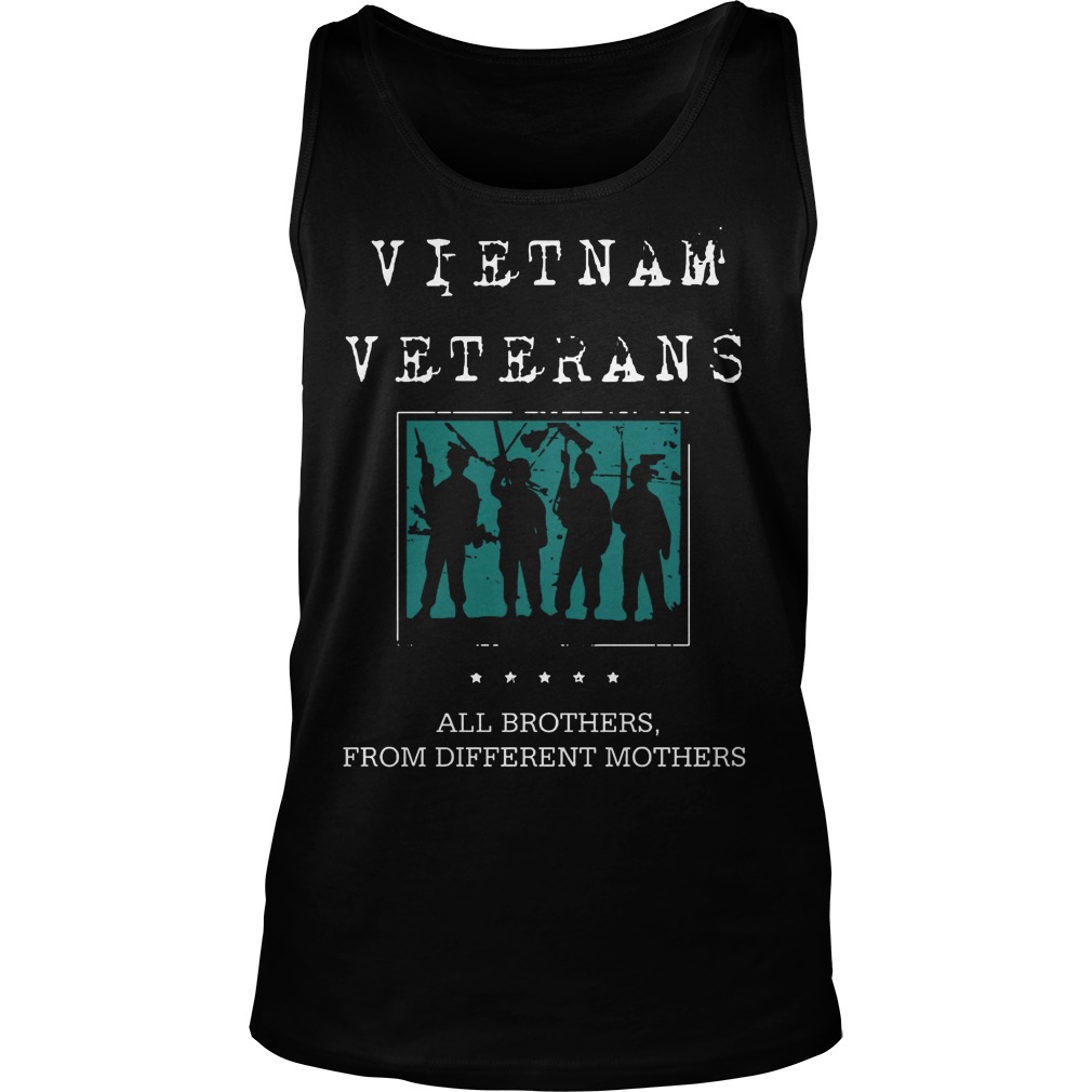 Vietnam Veterans All Brothers, From Different Mothers Tanktop