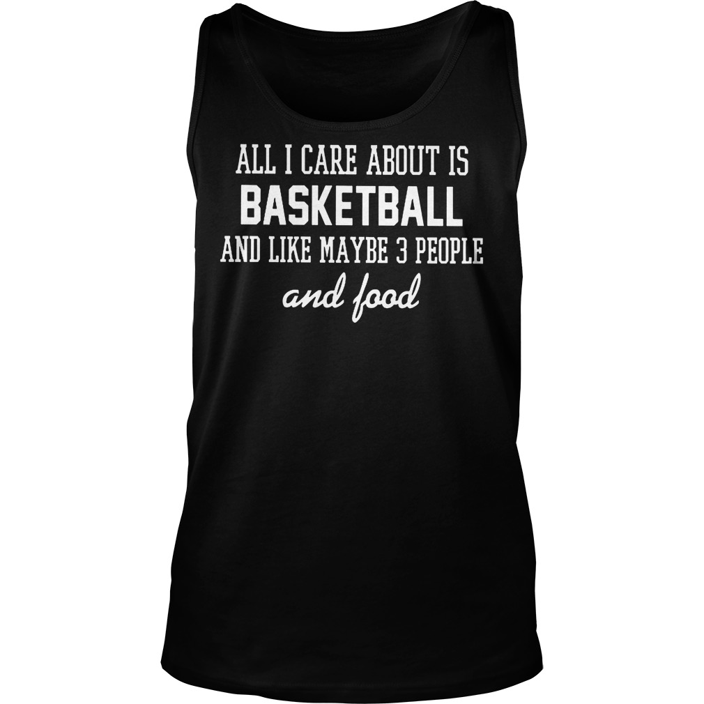 Care Basketball Tank Top