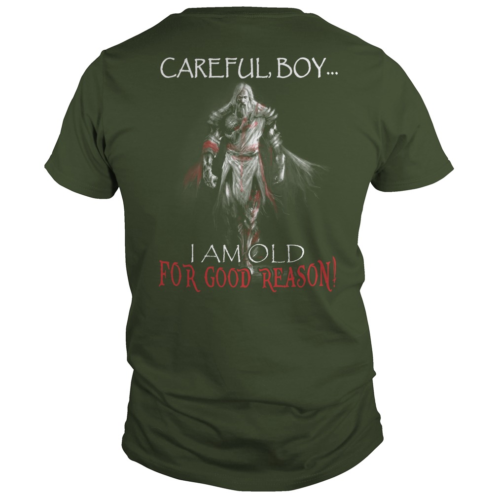 Careful Boy Old Good Reason Vneck