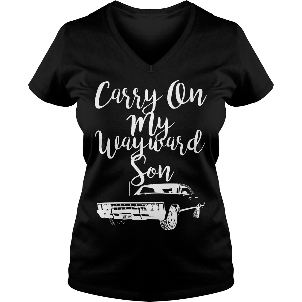 Carry Wayward Son Supernatural V Neck