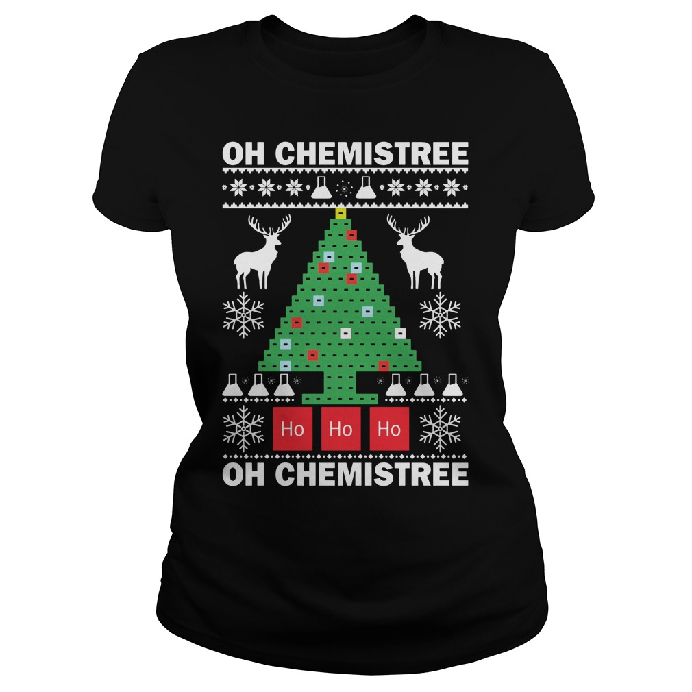 Chemist Element Oh Chemistree Sweat Ladies Tee