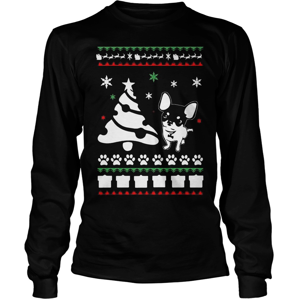 Chihuahua Ugly Christmas Longsleeve