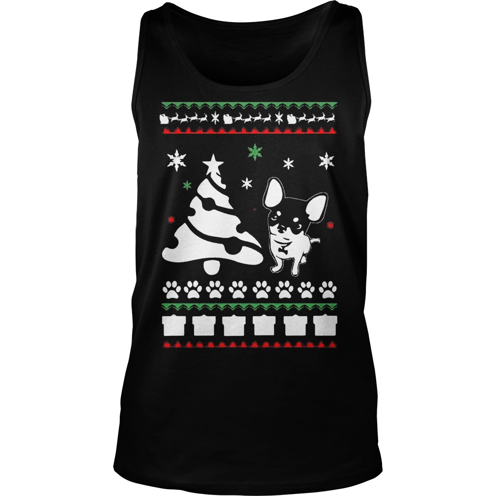 Chihuahua Ugly Christmas Tanktop