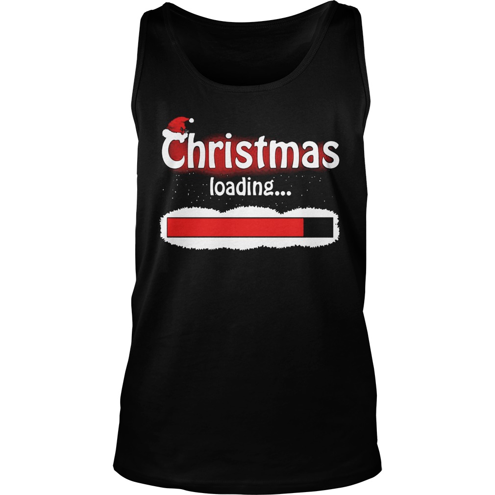 Christmas Coming Christmas Loading Tank Top
