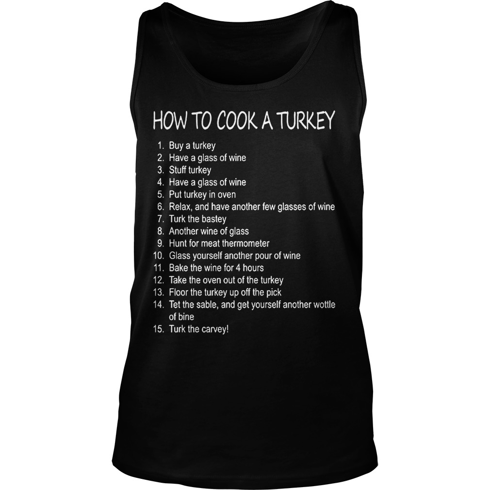 Christmas Cook Turkey Sweat Tank Top