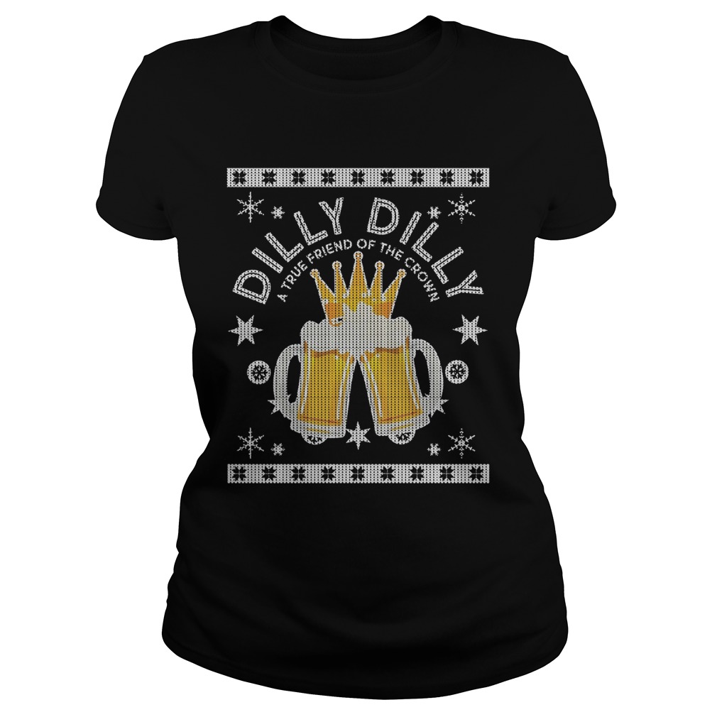 Dilly Dilly Friend Crown Ladies Tee