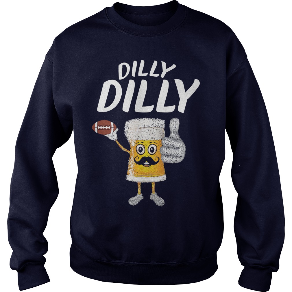 Dilly Dilly Funny Football Beer Sweater