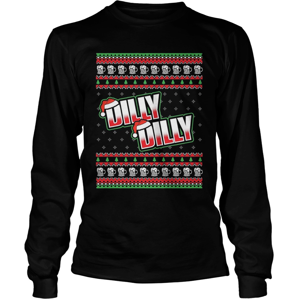 Dilly Dilly Ugly Christmas Longsleeve Tee