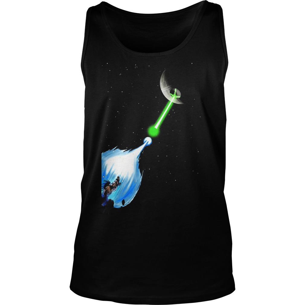 Dragon Ball Songoku Vs Death Star Star Unisex Tank Top