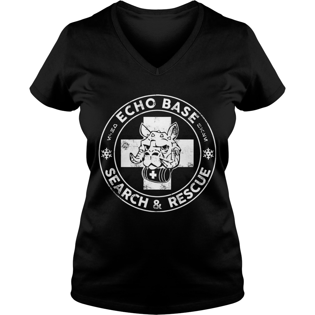 Echo Base Search Rescue Vneck