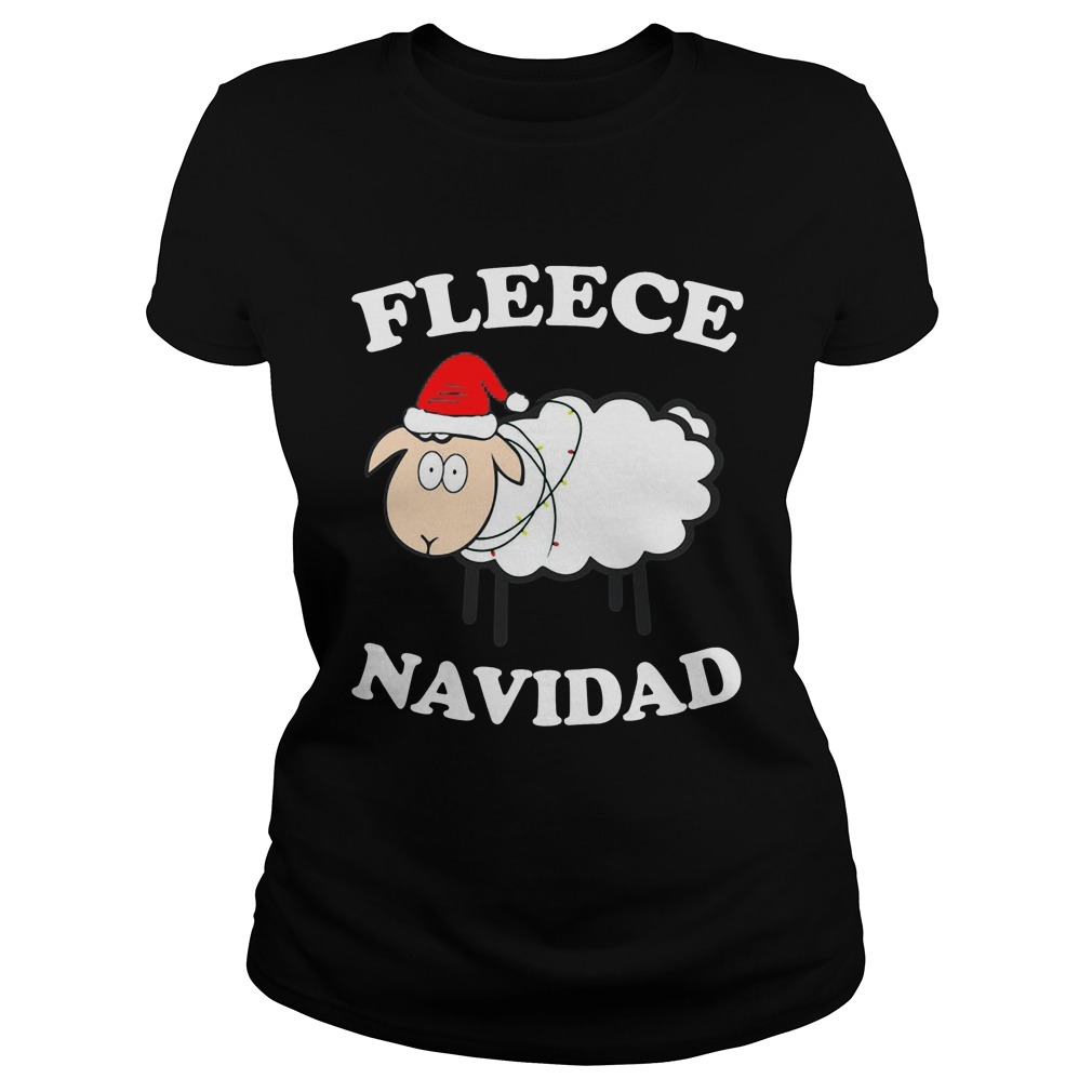 Fleece Navidad Sweat Ladies Tee