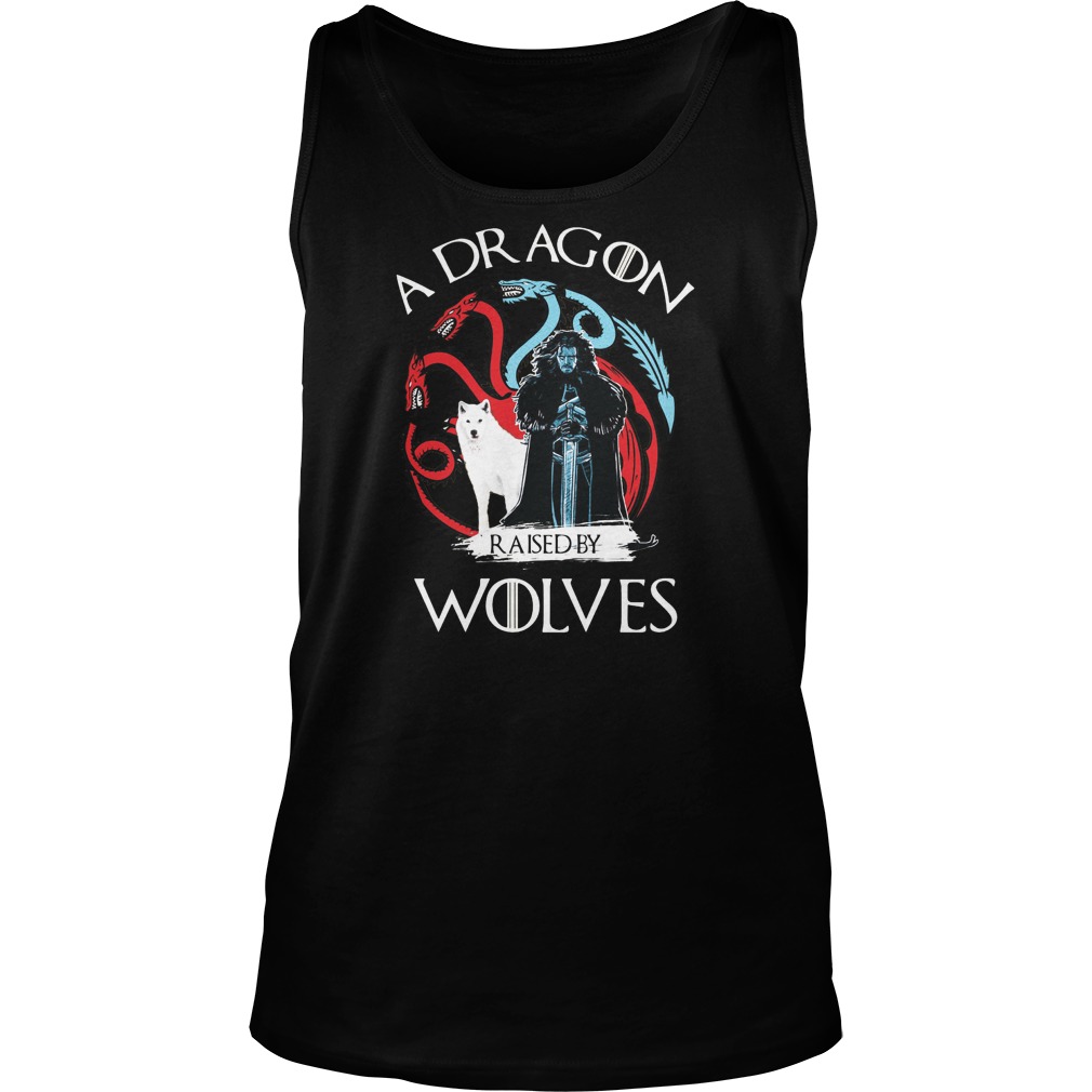 Game Thrones Dragon Raised Wolvess Unisex Tank Top