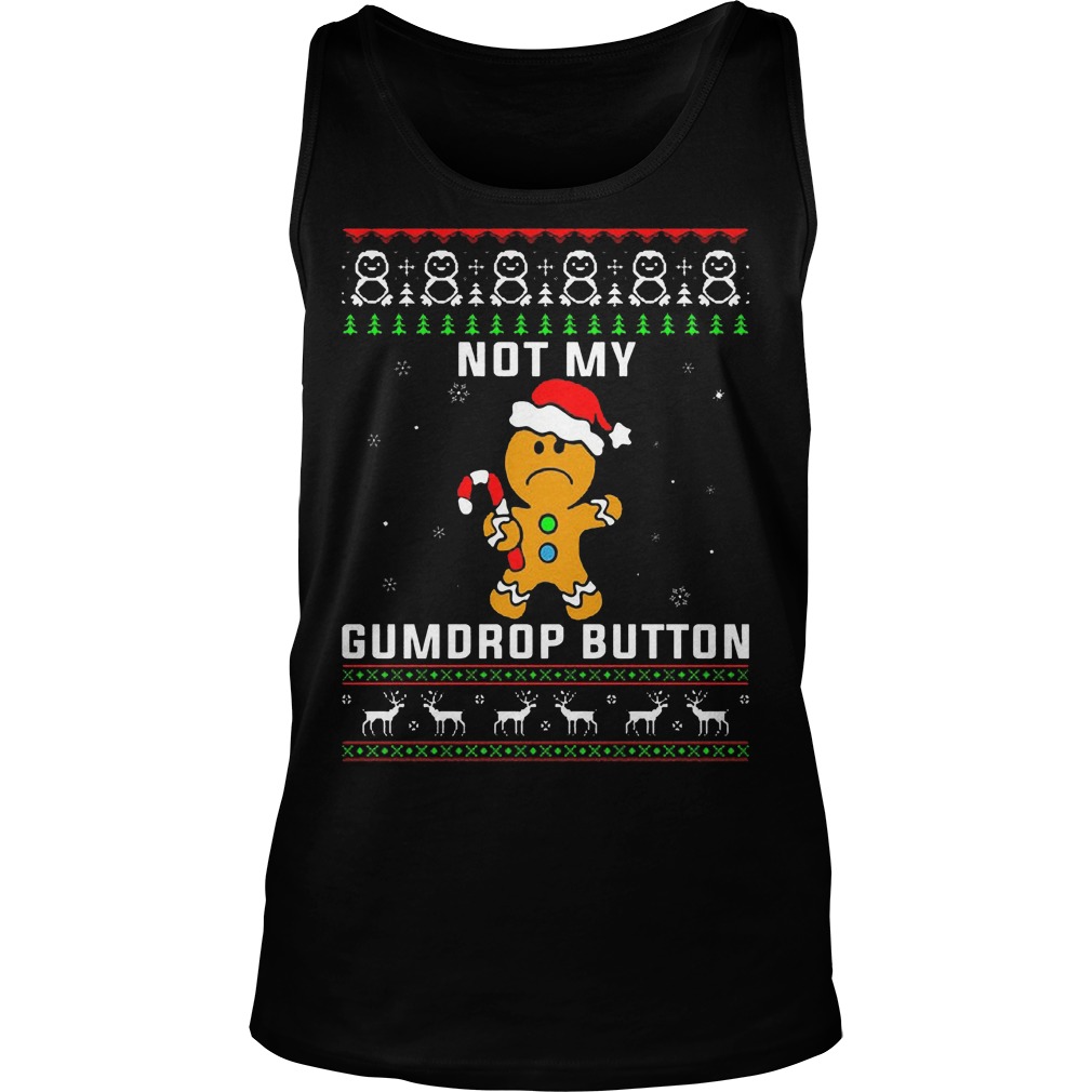 Gingerbread Not Gumdrop Button Tanktop