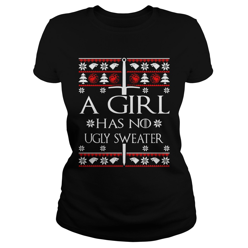 Girl No Ugly Ladies Tee