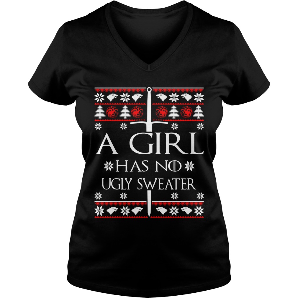 Girl No Ugly V Neck