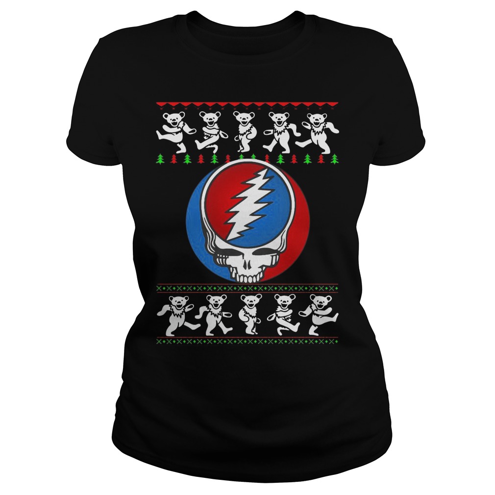 Grateful Dead Christmas Ladies Tee