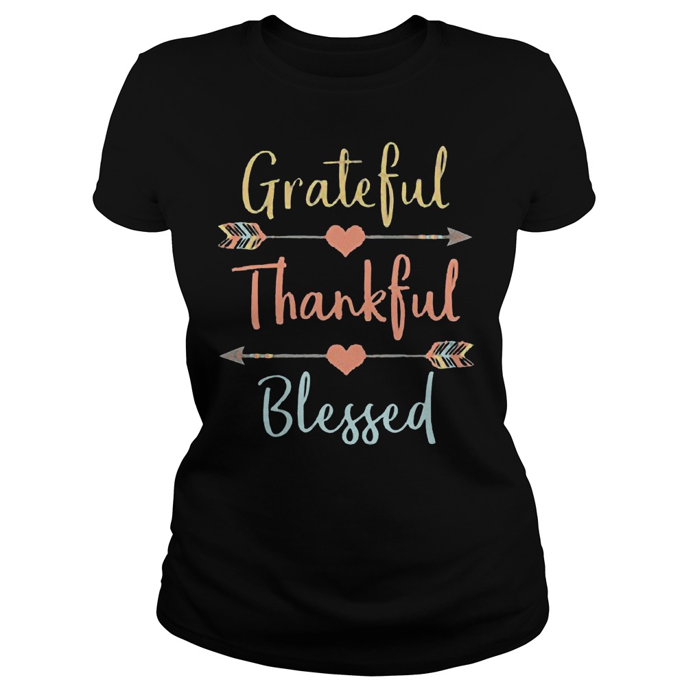 Grateful Thankful Blessed Ladies