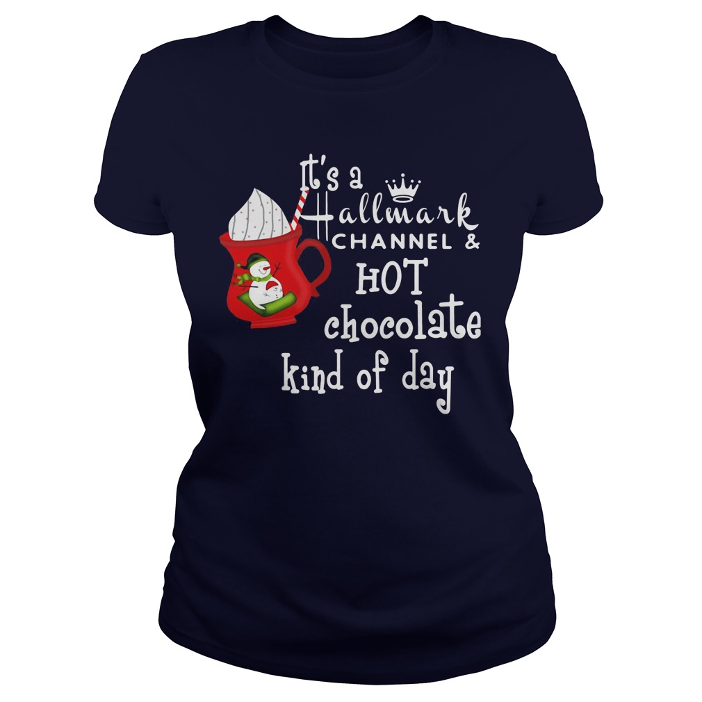 Hallmark Channel Hot Chocolate Kind Day Ladies Tee