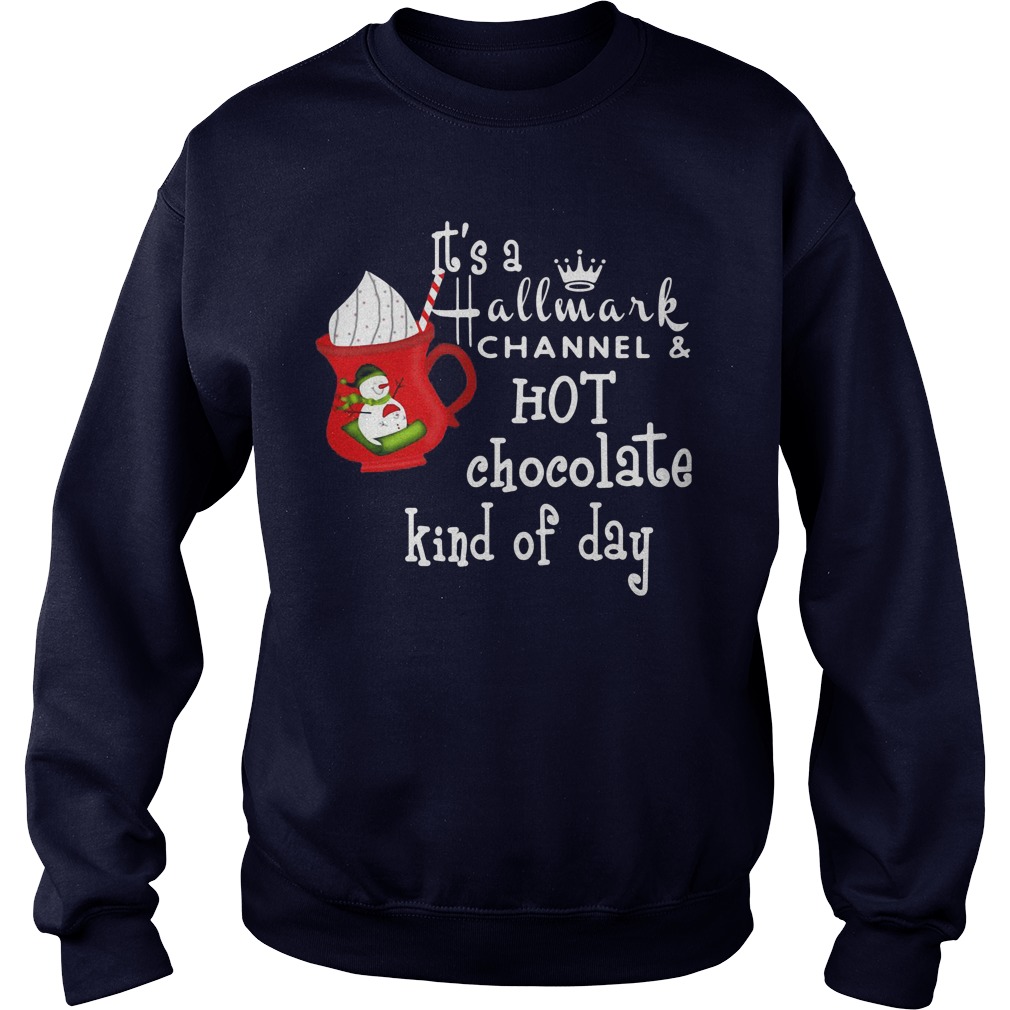 Hallmark Channel Hot Chocolate Kind Day Sweat Shirt