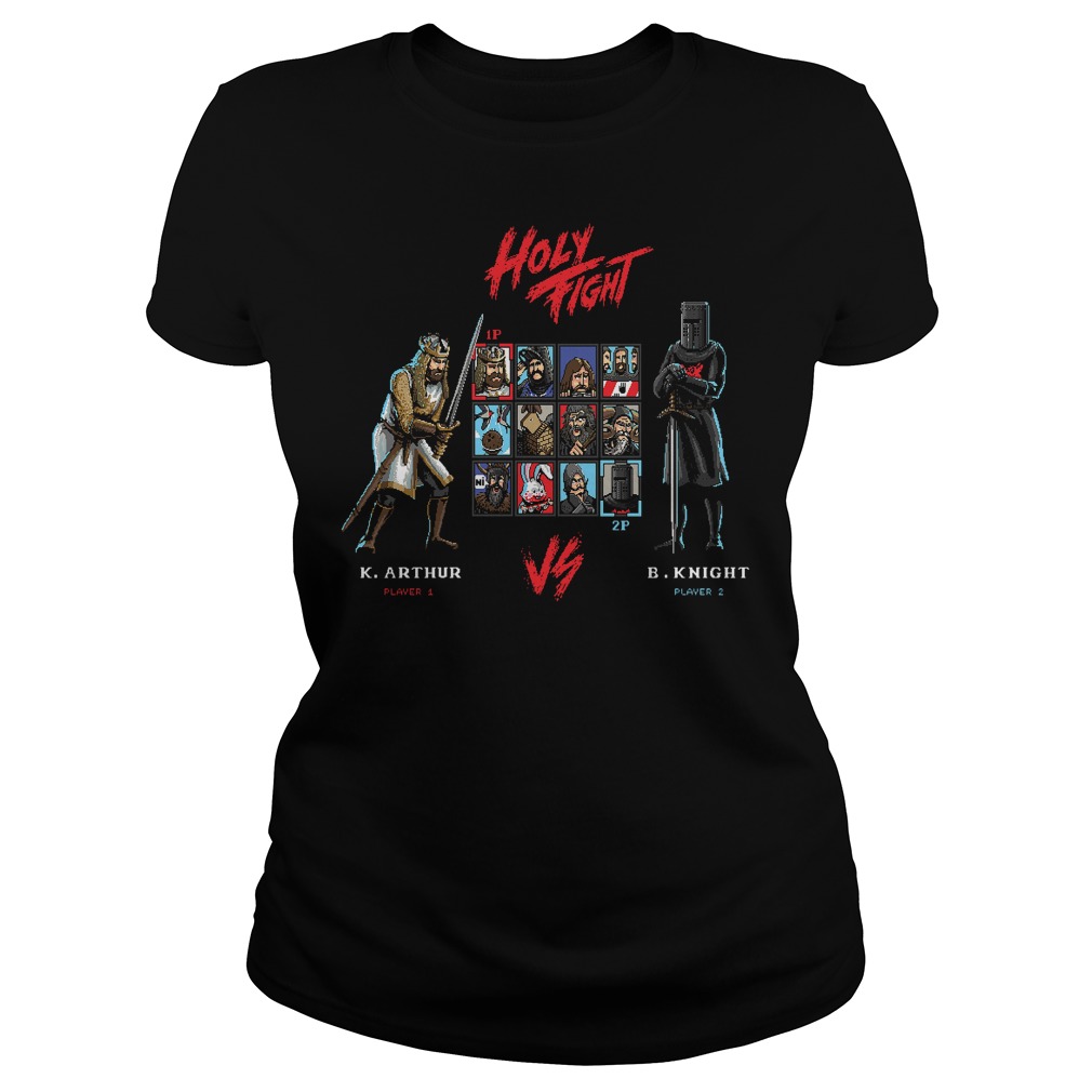 Holy Fight Arthur Vs Knight Ladies Tee