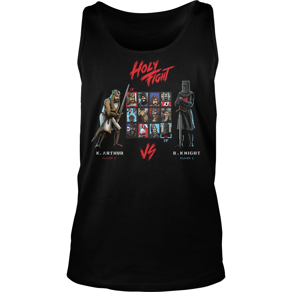 Holy Fight Arthur Vs Knight Tank Top