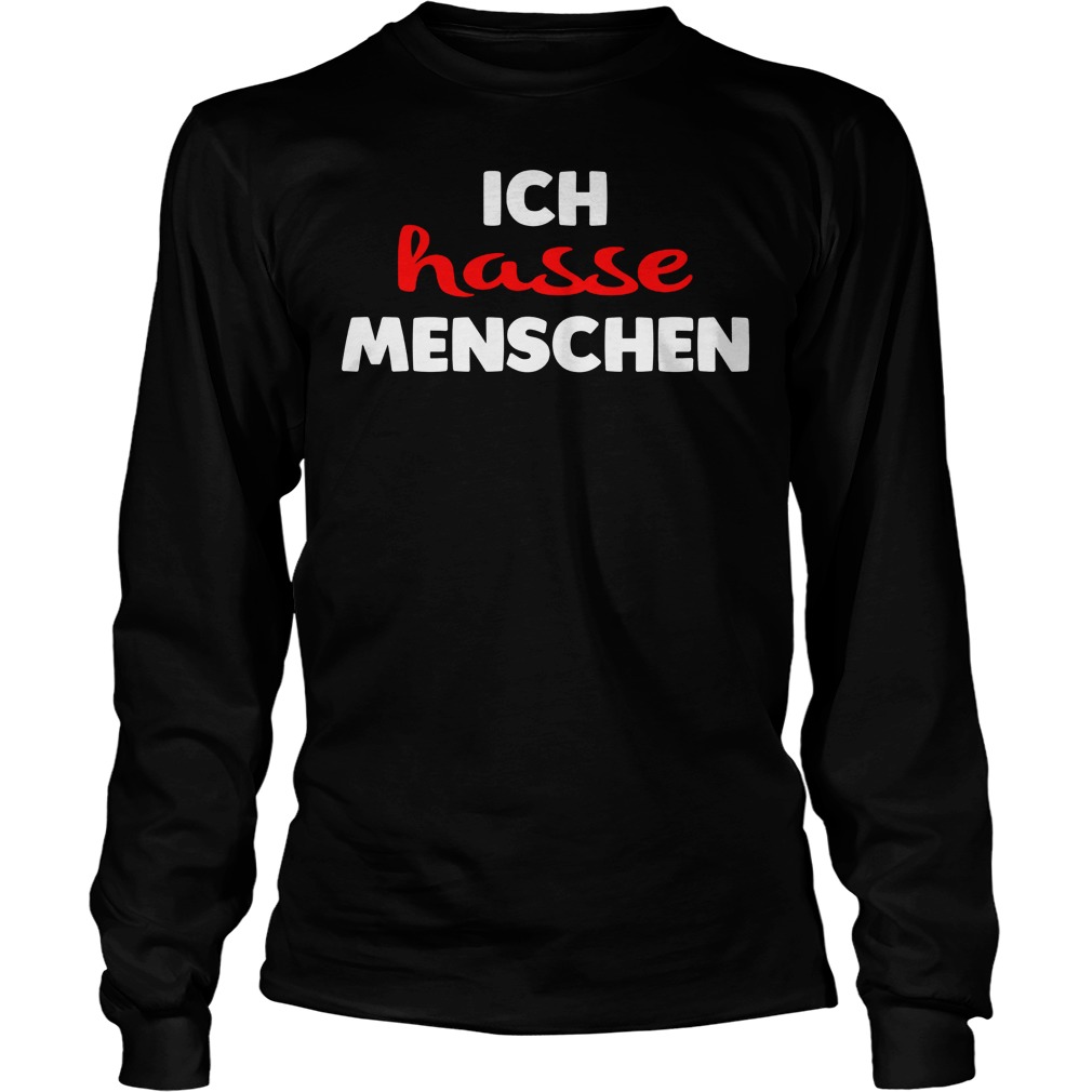 Ich Hasse Menschen Longsleeve