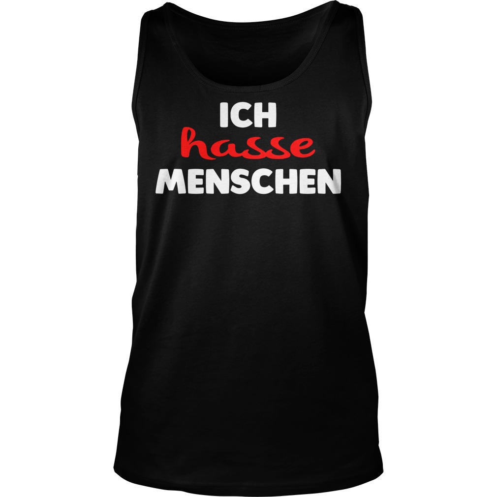 Ich Hasse Menschen Tanktop