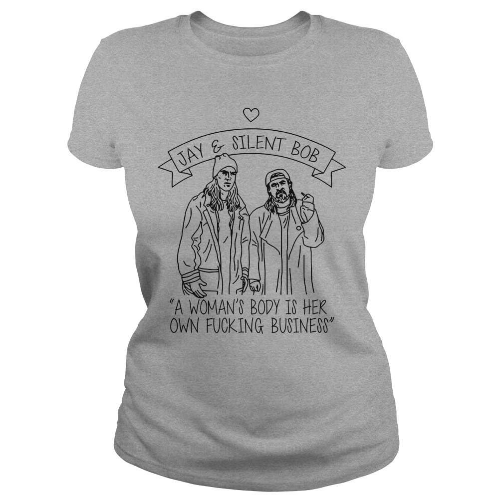 Jay Silent Bob Womans Body Fucking Business Ladies