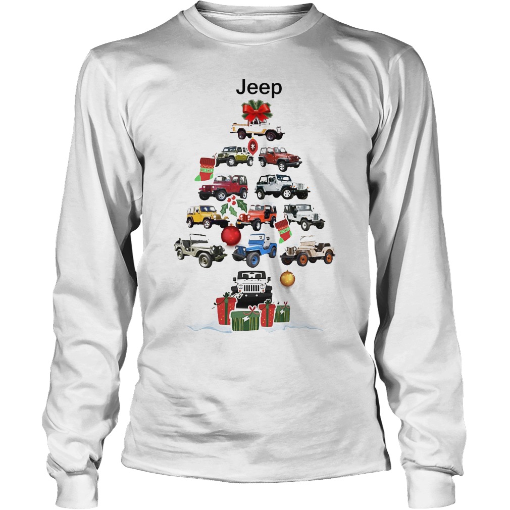 Jeep Christmas Tree Longsleeve