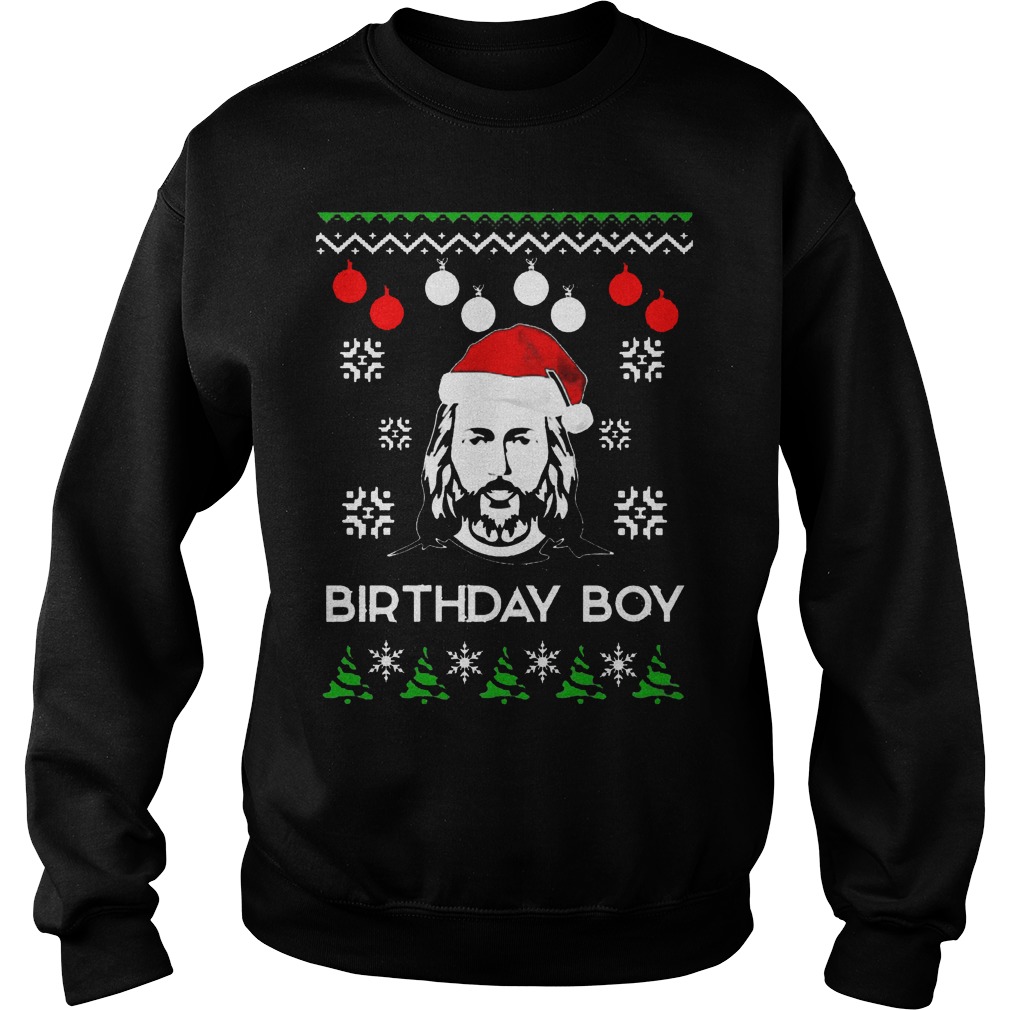 Jesus Birthday Boy Sweater