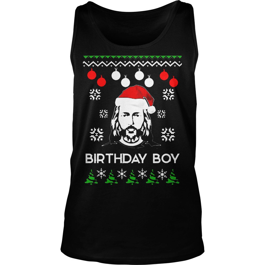 Jesus Birthday Boy Tanktop