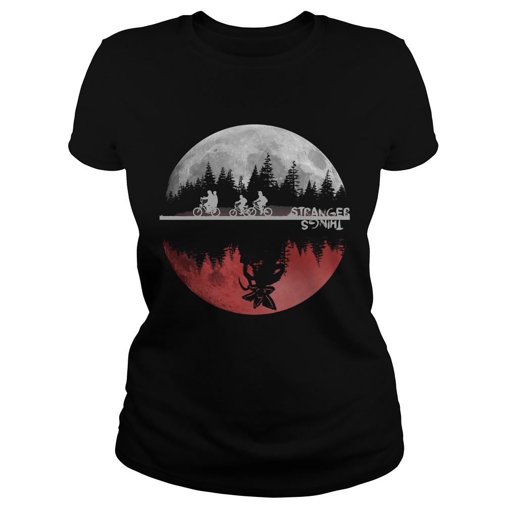 Landscape Stranger Things Ladies Tee