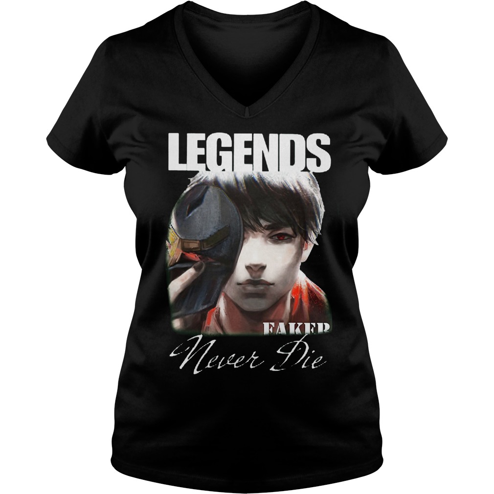 Legend Faker Never Die V Neck