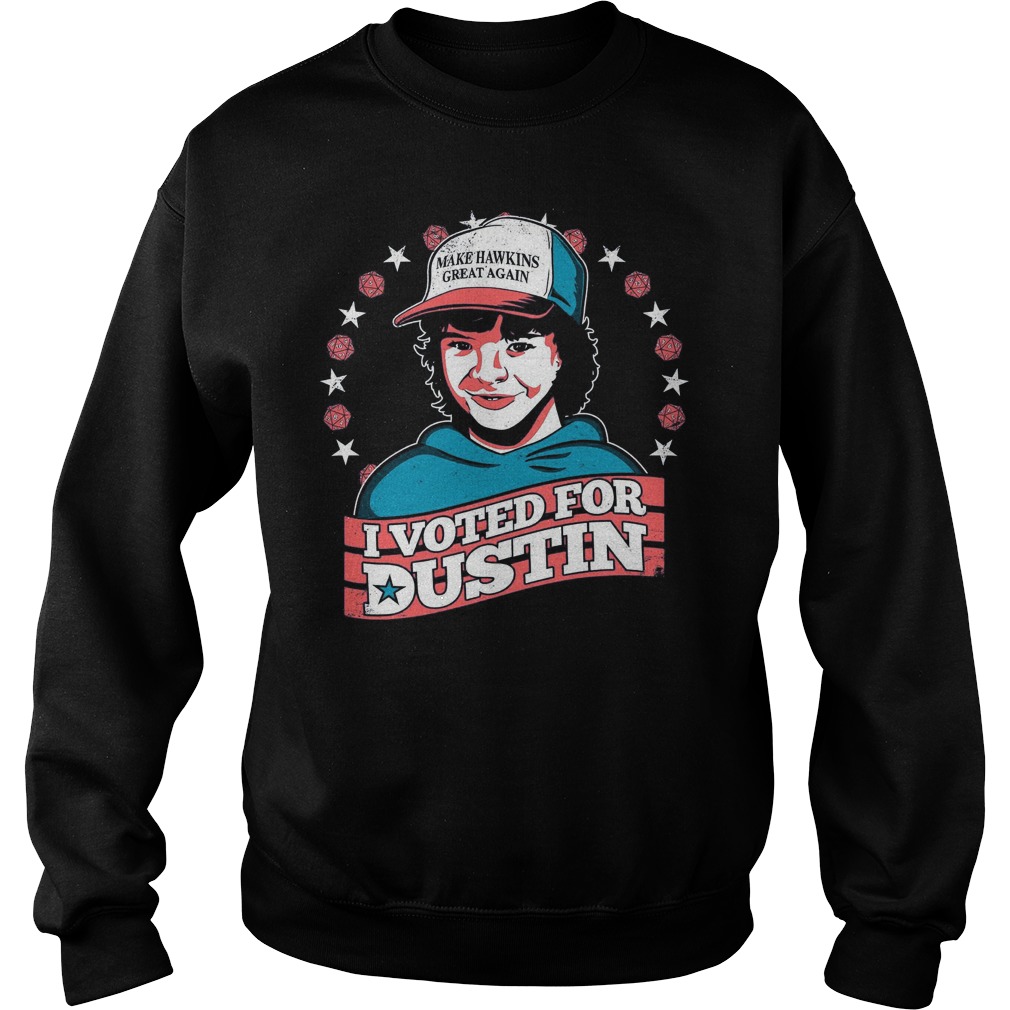 Make Hawkins Great Voted Dustin Sweater