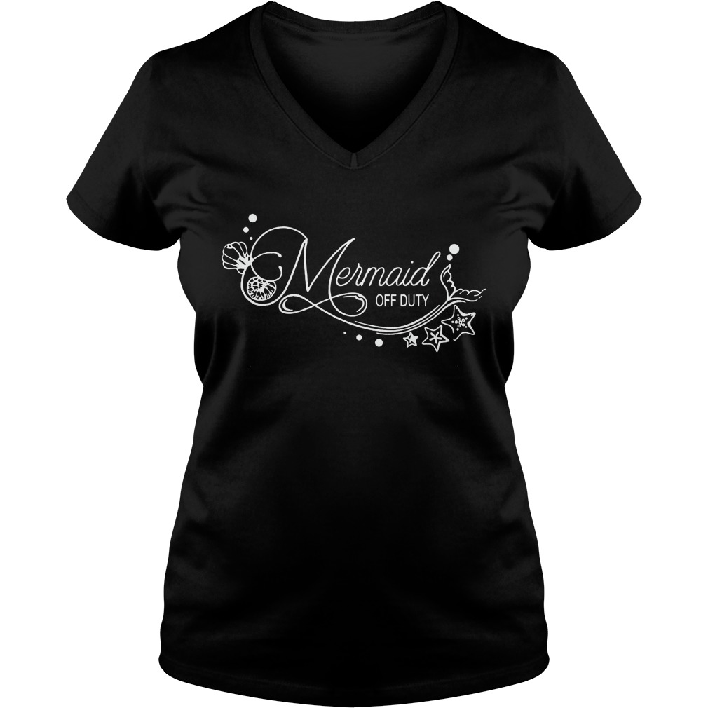 Mermaid Mug Fairytale Mermaid Off Duty Ladies V Neck