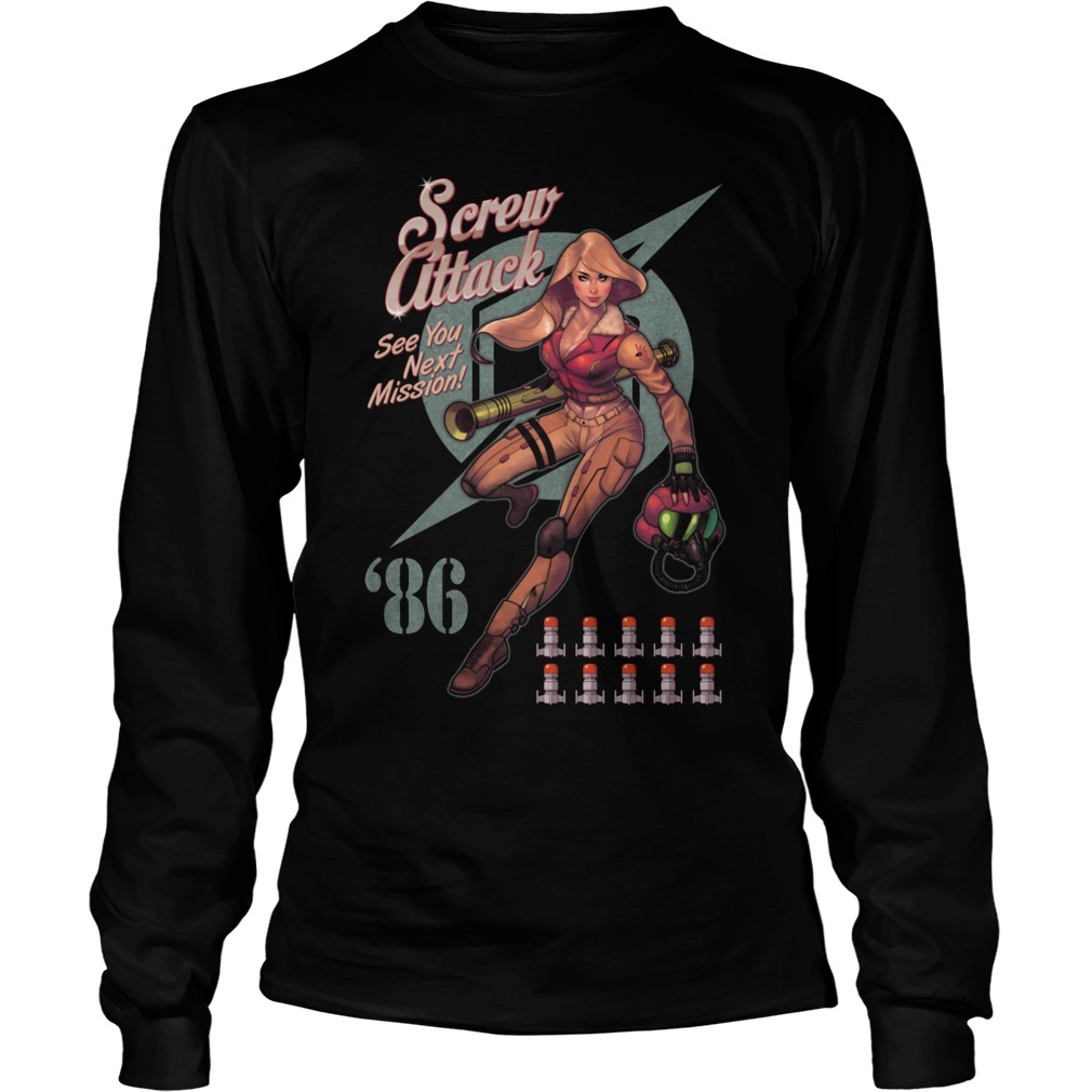 Metroid World War 2 Longsleevetee