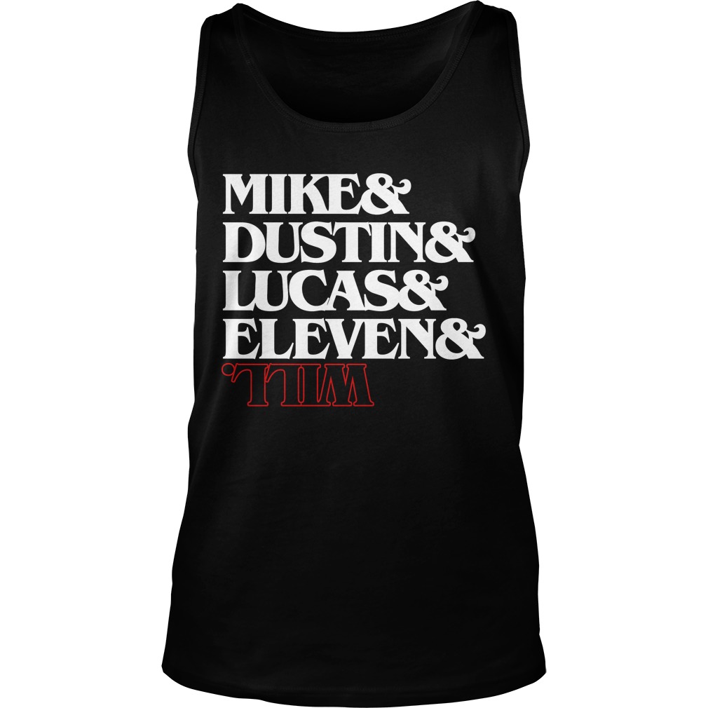 Mike Dustin Lucas Eleven Will Tanktop