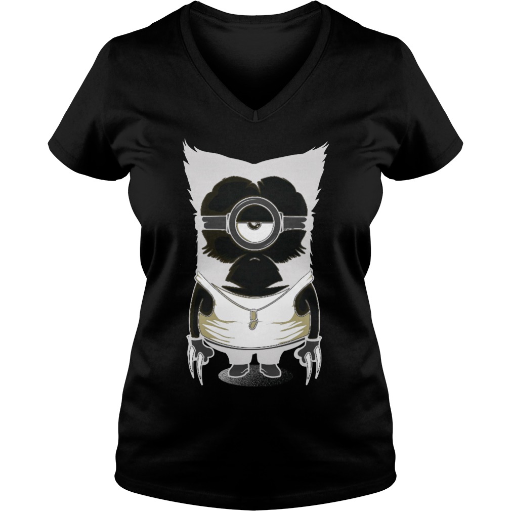 Minion Wolverine Vneck