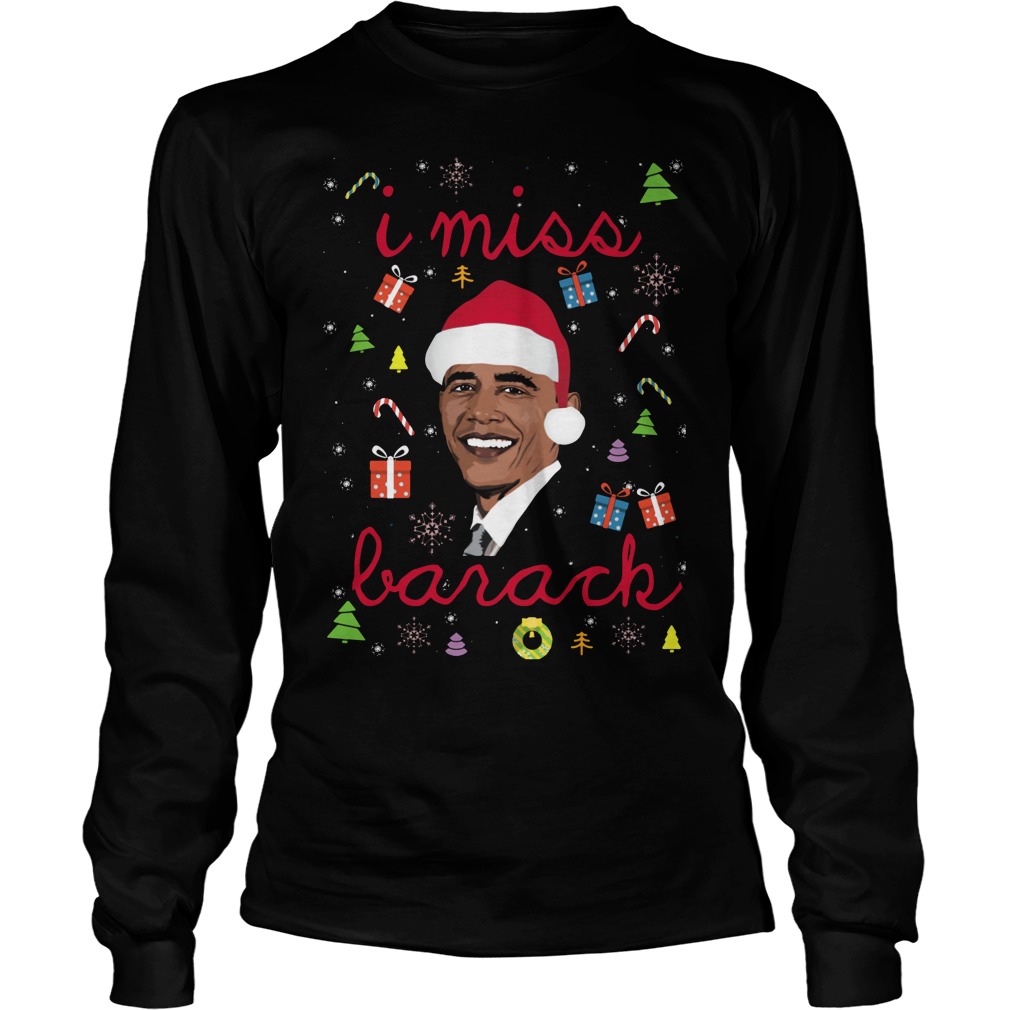 Miss Barack Obama Christmas Longsleeve