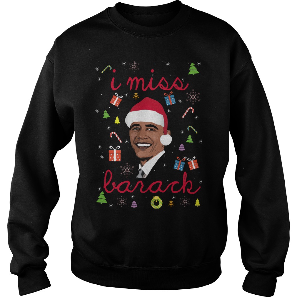 Miss Barack Obama Christmas Sweat Shirt