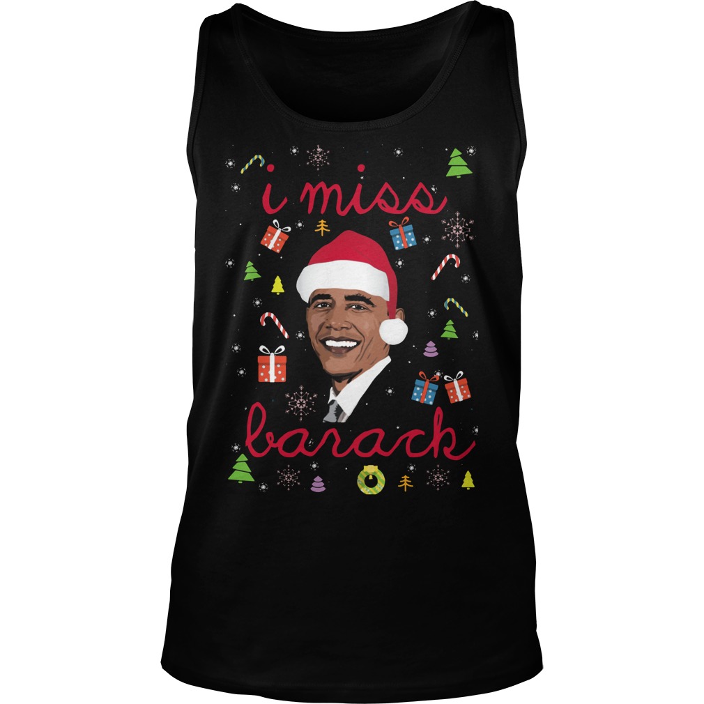 Miss Barack Obama Christmas Tank Top