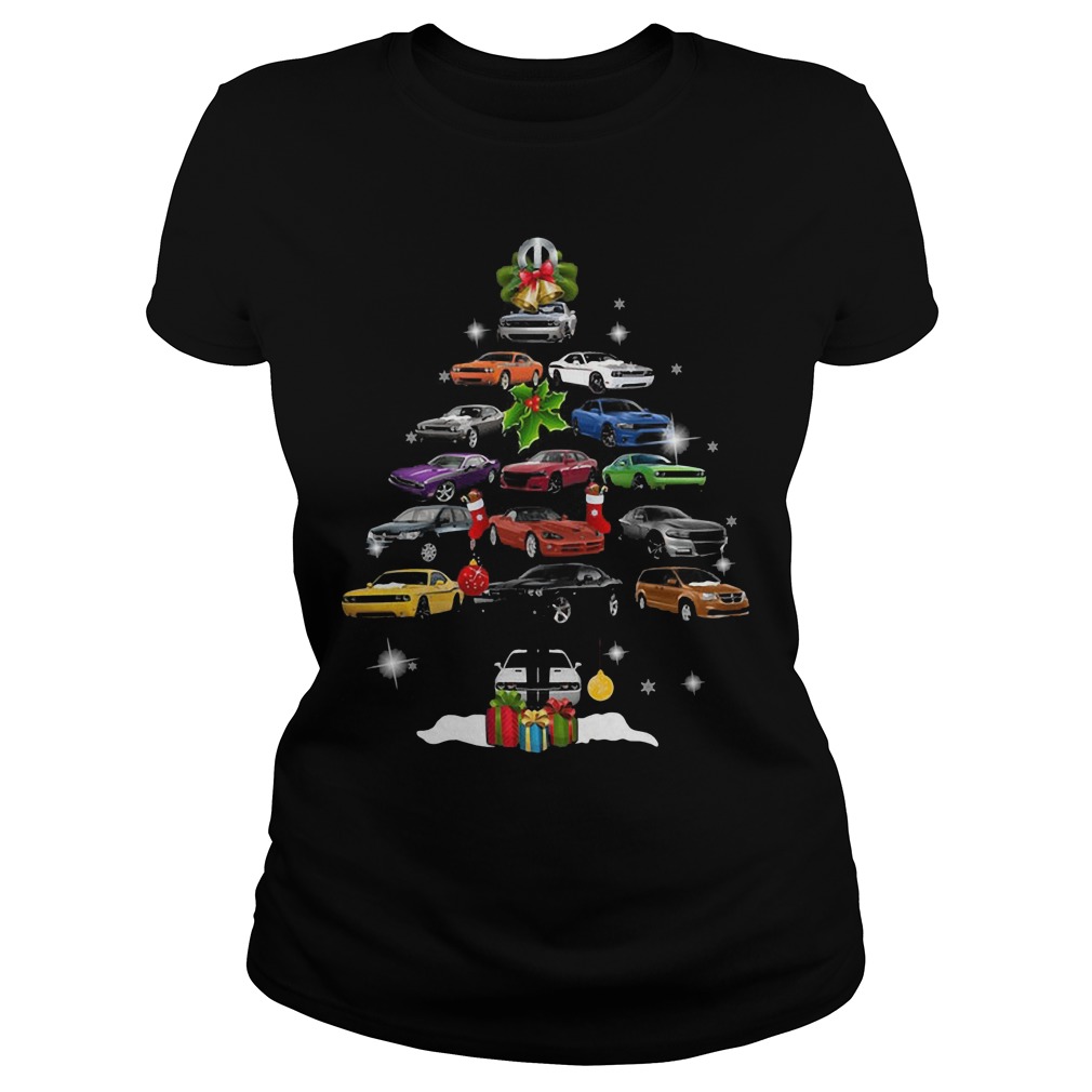 Mopar Car Christmas Tree Ladies