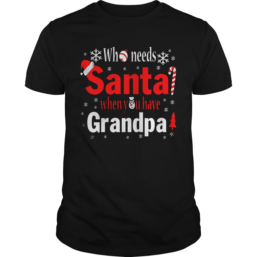 Needs Santa Daddy Guys Tee